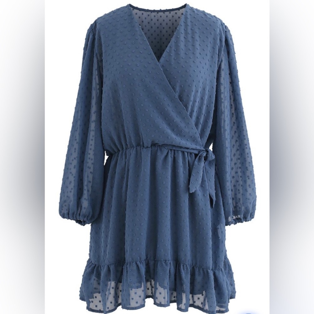 ZARA Summer Women Blue Romper Dress Size XS